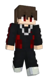 woodsmoke and shark Minecraft skin — Slim model