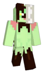 black and kilamanjaro Minecraft skin — Classic model — first worn by Xaxely