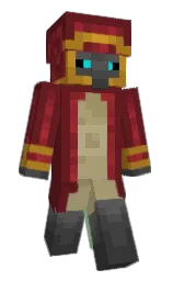 SirToltec's Minecraft skin wearing the Migrator cape