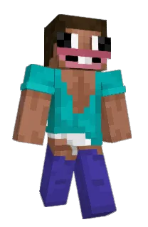 Front of Shrimpytip's skin