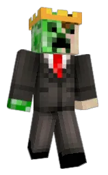 D3rk2009's Minecraft skin wearing the 15th Anniversary cape