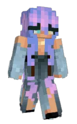 dull lavender and tonys pink Minecraft skin — Slim model — first worn by _BeanQueen