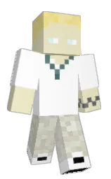 fall green and white Minecraft skin — Classic model