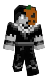 black Minecraft skin — Classic model
