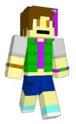 witch haze and cinnamon Minecraft skin — Classic model