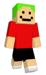 red and chardonnay Minecraft skin — Classic model
