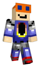 navajo white and jacksons purple Minecraft skin — Classic model