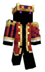 black and roof terracotta Minecraft skin — Classic model — first worn by SenseiWa14