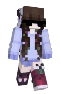 Front of Astellea's skin
