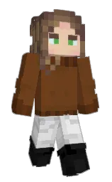 stinyart's Minecraft skin wearing the Cherry Blossom cape