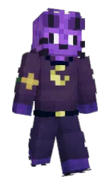 GoatedGidget's Minecraft skin wearing the MineCon 2016 cape