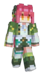 37Cs_Embergrey's Minecraft skin wearing the Copper cape