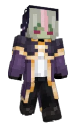 SigmaSeeker's Minecraft skin wearing the Aurora cape