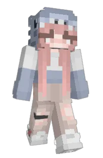 Front of Lycha's skin