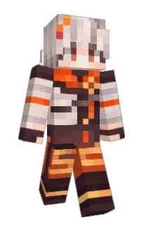 Front of Minecraft skin