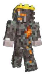 dorado and dove gray Minecraft skin — Classic model