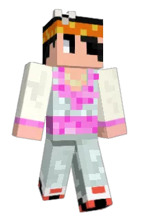 Front of AJ754's skin