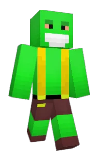 Front of Sqwark's skin