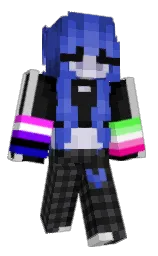 Slim Minecraft skin