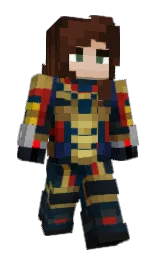 MrTrickster's Minecraft skin wearing the Migrator cape