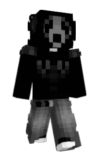Front of hewty's skin