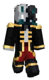 Seaboo's Minecraft skin wearing the Migrator cape