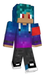 ReactionBrineYT's Minecraft skin wearing the Pan cape