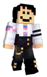 Metaloyde's Minecraft skin wearing the Copper cape