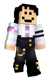 Front of Metaloyde's skin