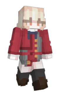 Front of Hounce's skin