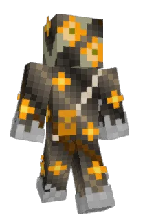 Front of Verappo's skin