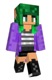 FoxyFille's Minecraft skin