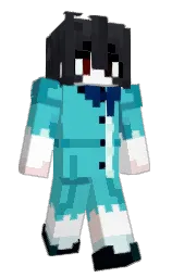 banshark's Minecraft skin wearing the 15th Anniversary cape