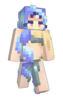Front of Antilman's skin
