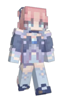 Front of Speachie's skin