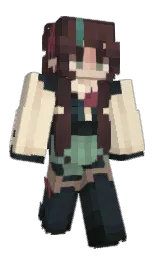 Ramunaide_'s Minecraft skin wearing the Aurora cape