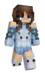 Darkpotato64's Minecraft skin wearing the Migrator cape