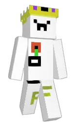 white and starship Minecraft skin — Classic model — first worn by MasterFireLight