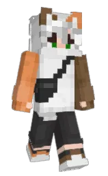 ParasiteCharly's Minecraft skin wearing the Pan cape