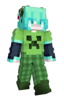 Front of LeoCreeperGaming's skin