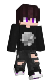 Front of Valoved's skin