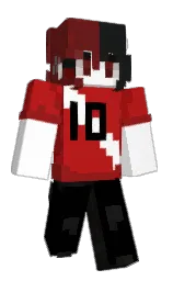white and thunderbird Minecraft skin — Classic model
