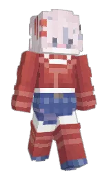 apple blossom and vanilla ice Minecraft skin — Slim model — first worn by AkyJlaVspak