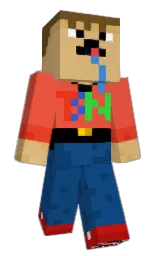 Supernoob140511's Minecraft skin wearing the Yearn cape