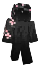 mine shaft and cod gray Minecraft skin — Classic model