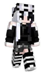 MenakiVT's Minecraft skin wearing the Follower's cape