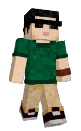 pancho and cod gray Minecraft skin — Slim model — first worn by Deloudabeg