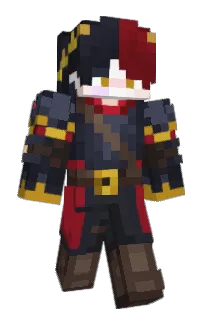 Front of Volahri's skin