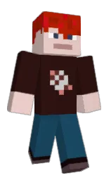 coffee bean and blumine Minecraft skin — Classic model — first worn by Bullukaw
