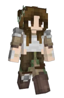 Front of Anovii's skin
